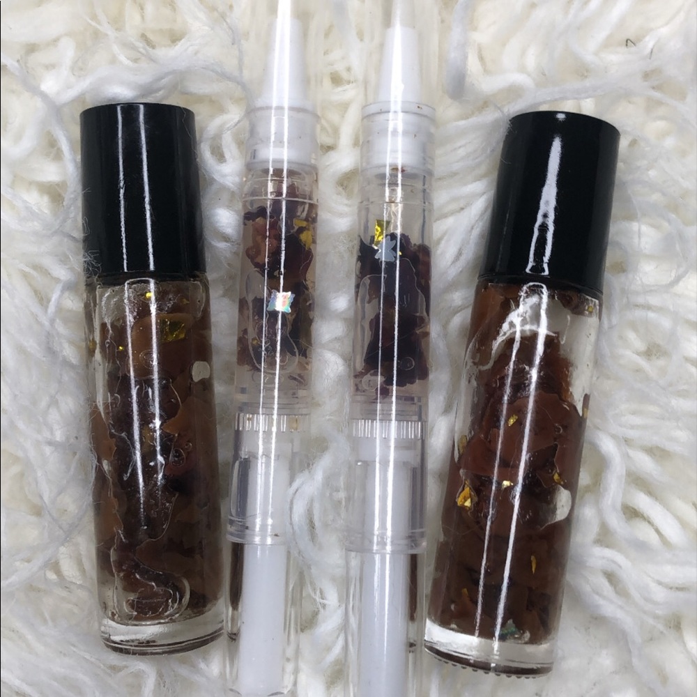 Homemade lip oil